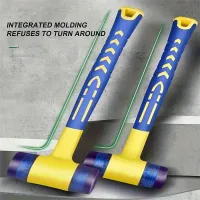 Rubber Hammer 25/35/45mm new Double Head Multifunctional Double Face Soft Touch Hammer Plastic Coated Grip DIY Hand Tool