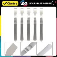 5Pcs Metal Spudger Disassemble Crowbar Phone Repair Tools 120x11mm Stainless Steel Solding Paste Spudger For Electronic Repair