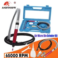 Air Micro Die Grinder Pencil Professional 65,000 RPM High Speed Cutting Wood Jewelry Polishing Grinding Engraving Pneumatic Tool