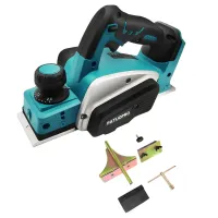 PATUOPRO Cordless Electric Handheld Home DIY Woodworking Planer Furniture Cutting Power Tool For Makita 18V Battery(No Battery)