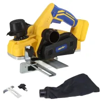 Cordless Handheld Planer Compatible with Dewalt 18V 20V Battery, Brushless Electric Power Planer for Carpenter (Tool Only)