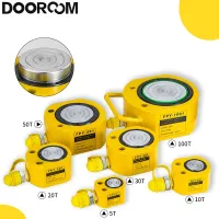 5T/10T/20T/30T/50T Ultra-thin Portable Hydraulic Lifting Jack Split Hydraulic Booster Hydrocylinder Stroke 11mm Manual Vertical