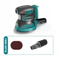 125mm Brushless Random Orbital Electric Sander Wood Grinder Polishing Grinding Sanding Machine 3 Speed For Makita 18V Battery(No