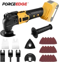 23PCS Oscillating Multi function tool Electric Saw With Trimmer Cutting Woodworking Speed Tool Fit Dewalt 18/20V Battery