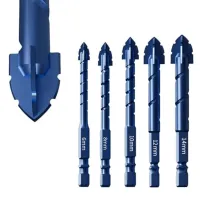 High Hardness Eccentric Drill Precision Drilling 6/8/10/12/14mm Glass Tile Ceramic Punching Rock Slab Drill Bit Offset Cutting