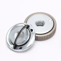 M14 Thread angle grinder self-locking pressing plate Angle Grinder Quick release Flange Nut Clamping Power Chuck Tools Parts 1PC