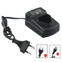 Power Tool Part DC US/EU Li-ion Rechargeable Charger Support 110-240V Black For Electrical Lithium Drill 12V Lithium Screwdriver