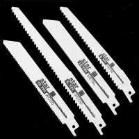 4pcs Reciprocating Saw Blade, Universal Wood and Metal Cutting, for DIY and Professional Use, Coarse and Fine Teeth