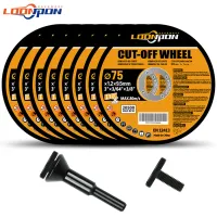 Cut Off Wheels 75mm 10PCS Stainless Steel & Resin Metal Cutting 75mm x 9.5mm Cutting Discs with Mandrel for Die Grinder