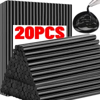 20/1PC Black Hot Melt Glue Stick Car Paintless Dent Repair Tools Strong Adhesive Glue Sticks for DIY Craft Festival Decoration