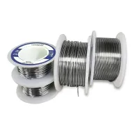 Soldering Tin Wire 0.8mm 1.0mm Rosin Core 20g 50g 100g No-Clean Flux 2.0% Melt Solder Wire Roll