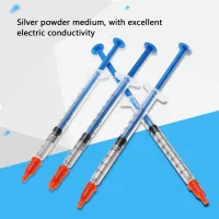 Conductive Silver Paste Conductive Silver Paint Conductive Silver Paste Adhesive Silver Paint Pen for Keyboard PCB Repair