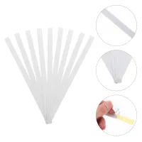 10Pcs Reflective Tape Speed Tester Sticker Tachometer Adhesive Strip Replacement Part Set Diy Self Adhesive Weather Resistant