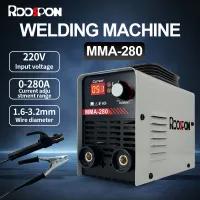 RDDSPON 280A Inverter ARC Welder Portable Electric Welding Machine 220V MMA Welder With Welding Cables For Metal Soldering Tools