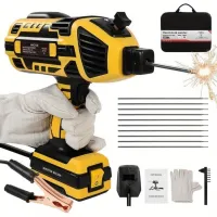 Handheld Welder Machine 110V Portable Welding Machine with IGBT Inverter 6 Variable Current Adjustment 20-120Amp Output