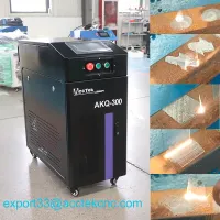 500W Pulsed Laser Cleaner Mini Pulse Laser Cleaning Machine For Wood Oil Metal Paint Rust Oxide Surface Removal Paint Stripping