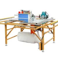 Manufacturer Direct Sales Multifunctional Woodworking Saw Table Dust-free Saw Precision Guide Folding Electric Panel Saw