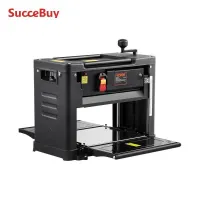 SucceBuy Thickness Planer 13inch Benchtop Planer with Two-Blade 15Amp 1800W Powerful Motor Low Noise for DIY Woodworking Planing