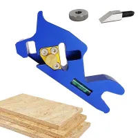 Edge Planer 45 Degree Hand Planer With Auxiliary Locator Corner Removal Trimming Tool For Professional Woodworkers And Beginners