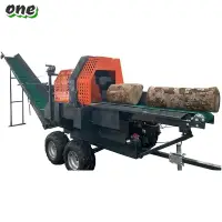 20ton Gasoline Engine Firewood Splitting Processor Wood Log Splitter Wood Cutter