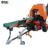 20Ton Gasoline Hydraulic Wood Log Splitter Horizontal Wood Splitting Machine Fast Wood Splitter Firewood Process Log Splitter