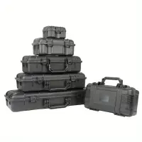 Case Bag Organizer Storage Box Camera Photography Sights Sealed Shockproof Safety Protector Instrument Tool Box with Sponge