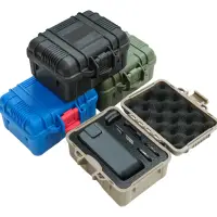 Plastic Box With Anti-shock Foam - Used For Outdoor Storage Of Some Fragile Items, Small Electronic Products Portable Hard Case