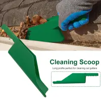 Gutter Getter Scoop Cleaning Roof Tool Flex Fit Dirt Debris Remove Multi Use Eaves Garden Leaf Gutter Spoon Shovel Supplies