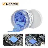 100PCS Thermal Insulating Silicone Sheet High Temperature Resistance Motherboard CPU IC GPU Repair Pre-cutting Mat