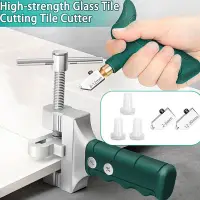Portable Manual Glass Cutter Set Tile Opener For Glass/Tile Cutting Tools Tile Glass Cutter Multi-function Glass Cutting Set