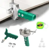 Tile Glass Cutter Tool Kit Handheld Hard Alloy Tile Opener Professional Ceramic Glass Breaking Pliers Set for DIY Home Tool