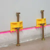 1pcs Manual tile Locator Wall Tiles regulator Height Adjustment Positioner Leveler Ceramic Fine Thread Rising Construction Tool
