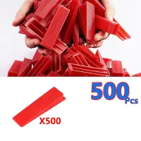 50-500 Reusable Ceramic Wedges Insert Tile Leveling System Clips Spacers Tiling Floor Wall Carrelage Construction Tool Building