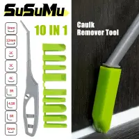 10 in 1 Sealant Scraper Glue Angle Scraper Caulking Tool Multi-angle Scraper Sealant Finishing Tool Tile Floor Gap Filler Kit