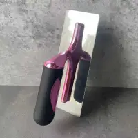 Pink Handle Stainless Steel Trowel Putty Scraper Wall Knife Coating Tool Diatomaceous Earth Trowel for Applying Putty Home