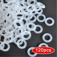 120Pcs Keyboard o-ring Keycaps Silicone rubber ORing Switch Sound Dampeners Dampers Key cap Silicone Seal Ring Replace