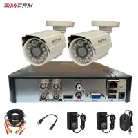 1080P 720P Security Camera System AHD Kit Video Surveillance 2MP/1MP Metal 2PCS Camera 4CH DVR Waterproof Night Vision CCTV Cam