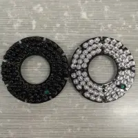 940nm Invisible IR Infrared LED light board 72pcs IR LEDs long IR distance LEDs lamp for security camera cctv monitoring parts