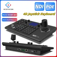 HCSTVCON NDI Joystick Controller Keyboard 3D Controller Video Conference Church Live Streaming PTZ Camera Control 255 Presets