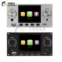 Audio Decoding Module 2.8 Inch TFT Color Screen Lossless Audio Decoding Board Module Support I2S Digital Audio Output Player TF