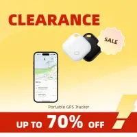 Clearance_Smart Bluetooth GPS Tracker Work with Apple Find My APP ITag Anti Lost Reminder Device MFI Rated Locator Car Key Pet K