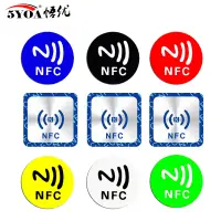 6pcs NFC Ntag213 Ntag215 Ntag216 TAG Sticker 213 13.56MHz Universal Label RFID Token Patrol Ultralight