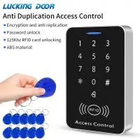 Anti-copy Encrypted Standalone Access Controller 125Khz RFID Access Control Keypad Digit Panel Card Reader For Door Lock System
