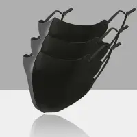 3Pcs Windproof Reusable Washable Mouth-muffle Anti Pollution Face Masks Fashion Face Mouth Mask Summer Ice Silk Cotton Dust Mask