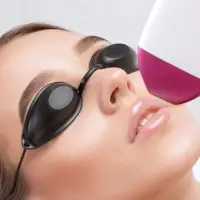 Silicone Laser Protective Eye Mask Adjustable Soft Protective Eyepatch Cosmetology Sunbed Supplies Beach Glasses