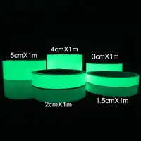 Luminous Tape Self-adhesive Warning Tape Night Vision Glow In Dark Safety Emergency Security Home Decoration Fluorescent Tapes