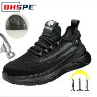 Labor Protection Shoes for Men in Summer  Insulated  Anti Smashing  Anti Piercing  Gas Steel Toe Caps  Safety Shoes  Comfortable