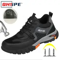 Summer Insulated Shoes for Men  Breathable  Anti Smash  Anti Puncture  Soft Sole  Steel Toe Protection,10KV Electrical Shoes