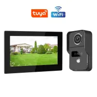 Tuya Smart Wifi Video Door Phone Camera 1080P LCD/APP Monitor 7/10 Inch Live Motion Detect Video Intercom System