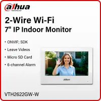Dahua 2-Wire WiFi Indoor Monitor 7